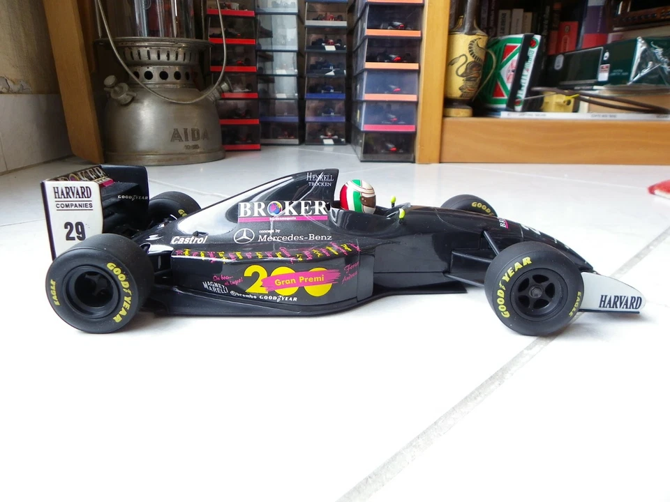 Sauber Mercedes C13 Andrea De Cesaris #29 1994 1/18 Minichamps F1 Formula 1 - Immagine 3 di 3