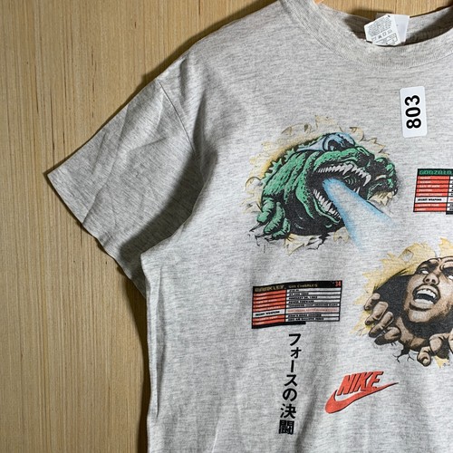 Vintage Nike Charles Barkley Shirt Youth Size Large Grey Short Sleeve Boy's 80's - Picture 5 of 14