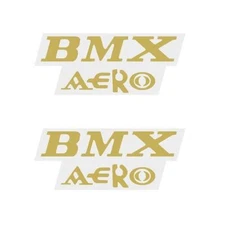 Viscount - BMX Aero - Gold - Seat decal set