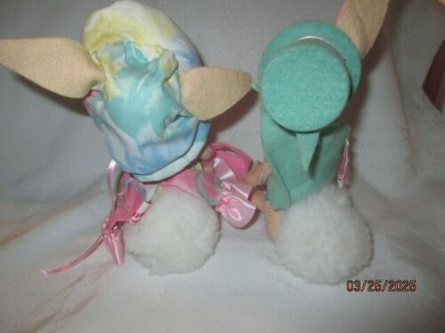 Annalee Mr and Mrs coniglietto pasquale 1994 coppia vintage - Foto 2 di 3