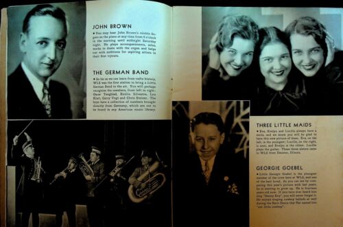 WLS Family Album 1934 Gene Autry George Goebel Prairie Farmer Booklet Radio - Picture 2 of 7