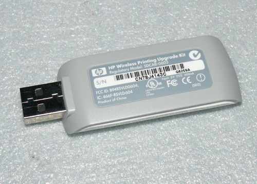 Kit de mise à niveau d'impression sans fil HP kit d'imprimantes Wi-Fi 802,11 g blanc bloc d'alimentation USB 3222 - Photo 10/11