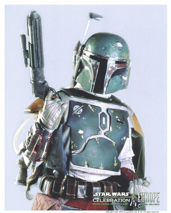 Boba Fett Official Pix 8x10 Licensed Photo Star Wars Celebration