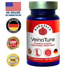 VeinoTune Varicose Veins Treatment for Legs, Reduces Swelling, Horse Chestnut 30
