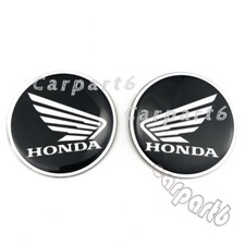 Motorcycle 3D Honda Wing Sticker Racing Bike Fuel Tank Badge Emblem Body Decal#2