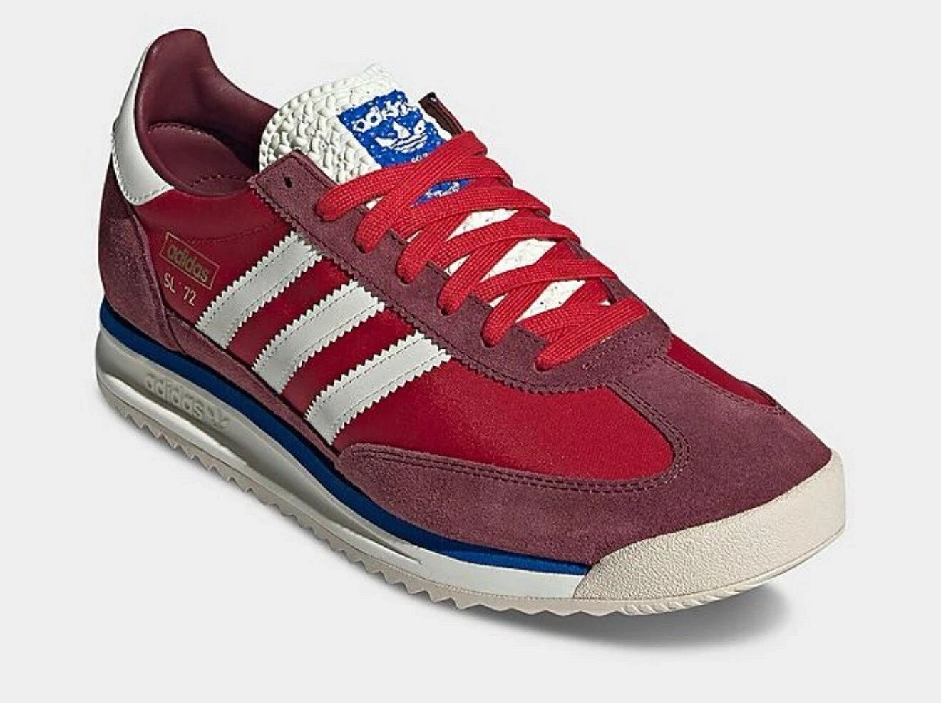 NIB Adidas Originals SL 72 RS Nylon Suede Shoes Men's Size 9 Women's 10  JI1280