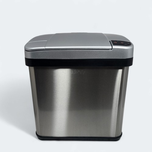 iTouchless - 2.5 Gallon Touchless Sensor Trash Can with AbsorbX Odor Control