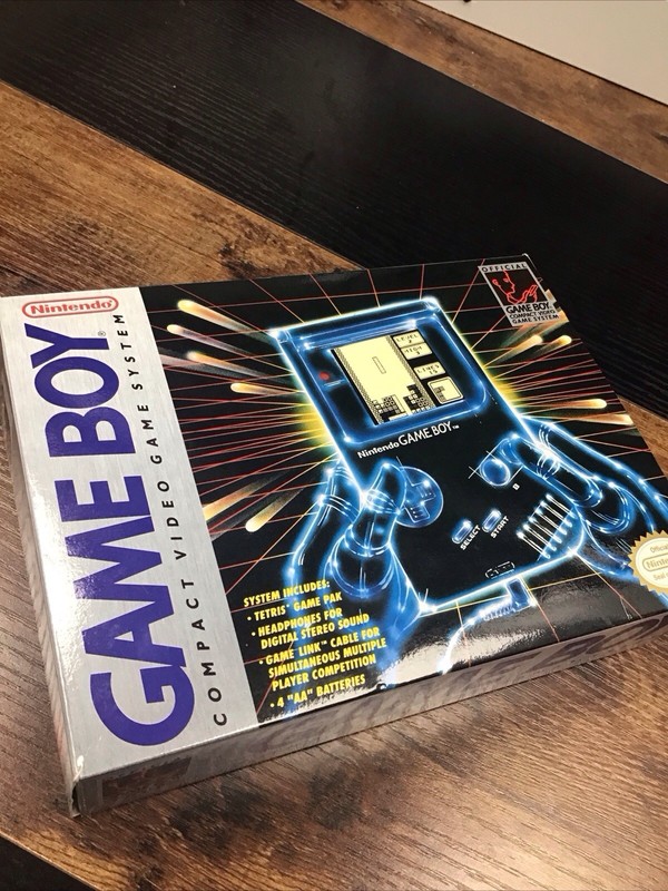 Nintendo Game Boy Gray Handheld Console Fully Original Near Mint System Tested