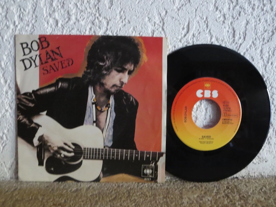 BOB DYLAN Vinyle 45 Tours Saved - Photo 2/4