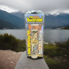 New Foiles “Meat Grinder ” Short Reed Duck Goose Call Hunting Waterfowl Camo NIP