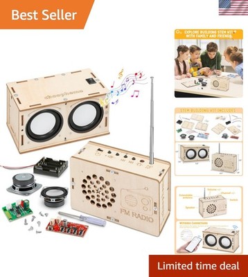Stem Projects Toys for Boys age 8-12 12-14 Science Kit Building Own Bluetooth...