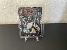 2024 Select #66 Olumuyiwa Fashanu RC Rookie Zebra Prizm Shock SSP Case hit Jets