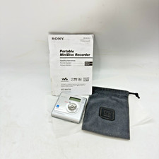 Sony MZ-NH700 Hi-MD Portable MiniDisc Recorder Player Net MD MDLP Walkman Tested