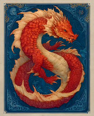 8x10 Fine Art Print - Decorative Illustration Artwork - 848576673