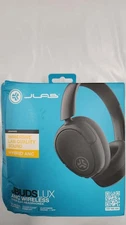 JLab JBuds Lux ANC Bluetooth over-ear Headphones, Graphite ( DAMAGED BOX)