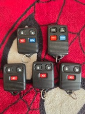 Lot Of 5 Car Key Fob Remote Keyless Entry Remotes