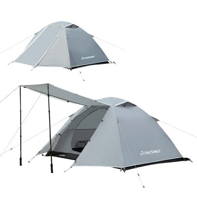 Lightweight Backpacking 2 Person Tent, PU 1500mm Waterproof Camping Tent with...