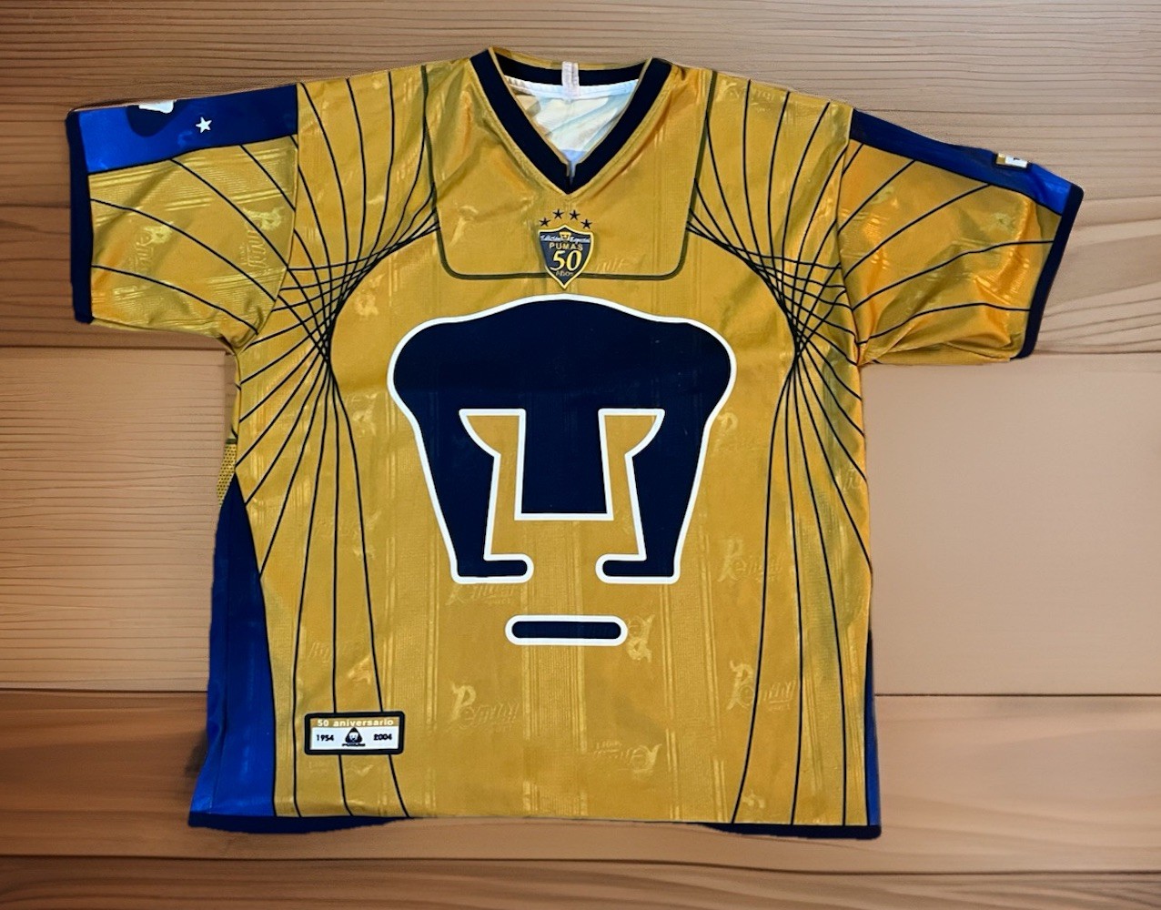 Lotto Pumas UNAM 2003-2004 50 Anniversary Jerseys Men’s L