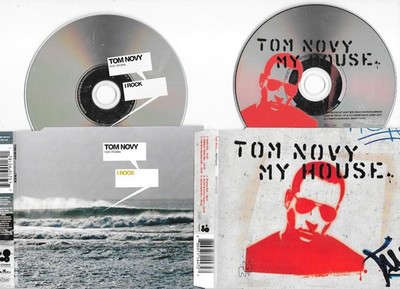 2 x TOM NOVY - my house + i rock  - CD s