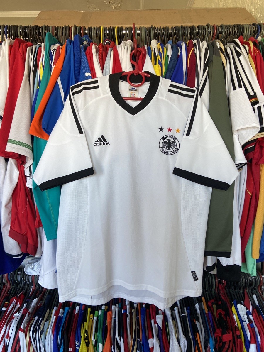 GERMANY 2002 2003 2004 HOME FOOTBALL SHIRT SOCCER JERSEY ADIDAS