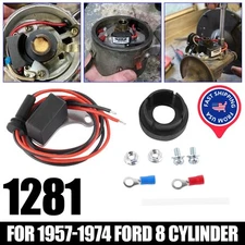 For 1957-74 Ford V8 Ignition Module, 2x Voltage, Boost HP & MPG Epoxy Protection