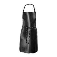 Chef Works CSBABCS Chalk Stripe Bib Apron