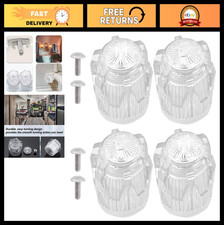 Shower Knob Replacement for Mobile Home Sink Tub, Clear Acrylic Faucet Handles