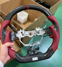 Real Carbon Fiber Steering Wheel For Lexus Isf Is200250 300350 2014-2024
