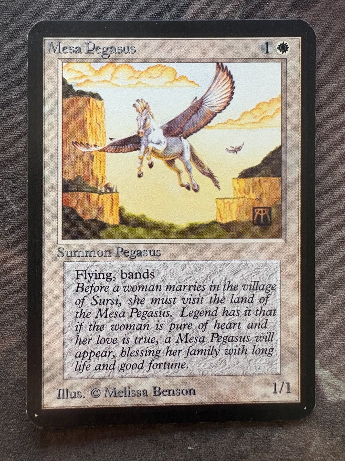 *** ALPHA Mesa Pegasus *** NM-MT! - DUTY FREE - MtG Magic