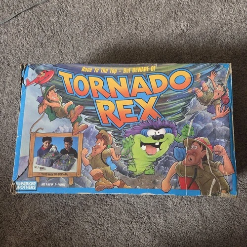 Vintage Tornado Rex Board Game Parker Brothers - Complete