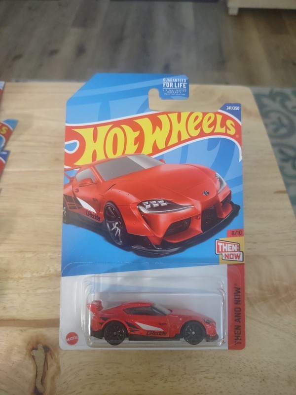 2023 Hot Wheels Red 20 Toyota GR Supra Then And Now