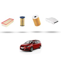 Hoffcar Wartungskit - 4 Filter Kompatibel Mit Seat Alhambra II (710, 711) 2.0