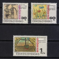 Tchécoslovaquie 1968 Mi 1816-1818 Sc 1566-1568 Munich Pacte anniversaire / WW...
