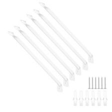 Shelf Support Brackets 6-Pack for 12in Wire S Multi 12in Read Description!