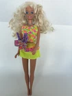 VTG Glitter Beach Barbie Doll #7781  1992 Mattel Figurine Blonde Crimped Hair