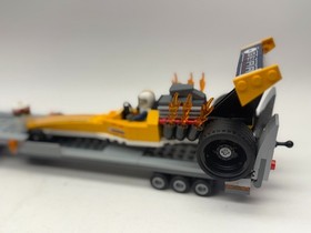LEGO #60151 City - Dragster Transporter (2017) W/Mini & Instructions