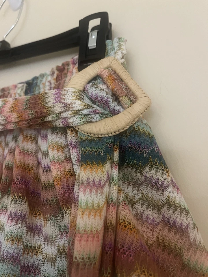 ¡NUEVO CON ETIQUETAS! Falda de baño Trina Turk talla grande falda con punta con cinturón lindo. Piscina Playa Foto 2 de 4