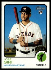 2022 Topps Heritage Jose Siri Rookie Houston Astros #256