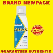 AleveX Pain Relieving SPRAY Max Strength Fast Acting - Menthol 3.2 oz