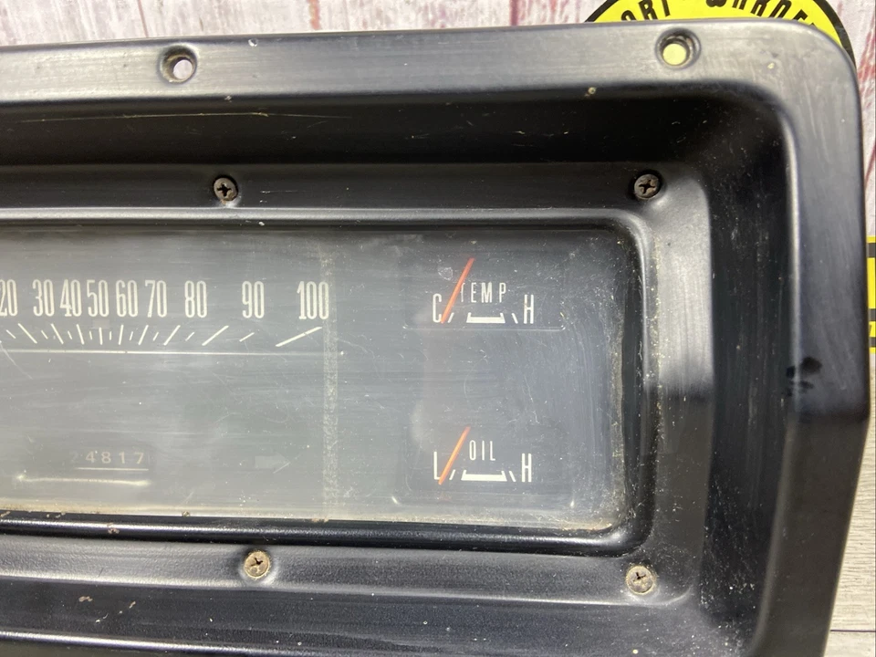 Velocímetro cuadro de instrumentos Ford Econoline Van E 100 E 200 vintage 69-74 Foto 3 de 4