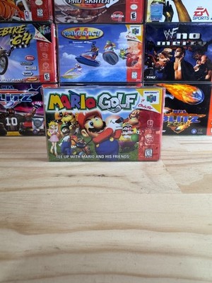 Authentic Mario Golf Nintendo 64 Cartridge (with custom box)