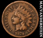 1879 Indian Head Cent - Scarce  Semi-key  Better Date  No Reserve  #K648