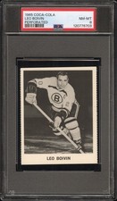 1965 Coca-Cola Leo Boivin Perforated PSA 8 NM-MT
