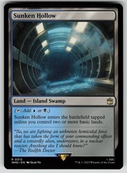 Sunken Hollow #312 Rare Universes Beyond: Doctor Who MTG