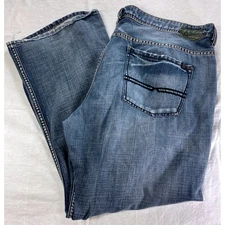 Buffalo David Bitton Premium Denim Jeans Mens 44 Distressed Wash