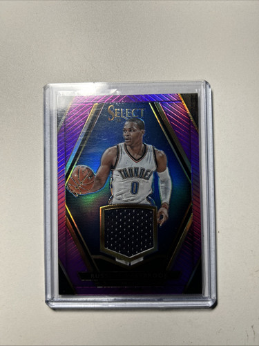 2015-16 Panini Select - Muestras púrpura Prizm #23 Russell Westbrook/99 (MEM) - Imagen 1 de 4