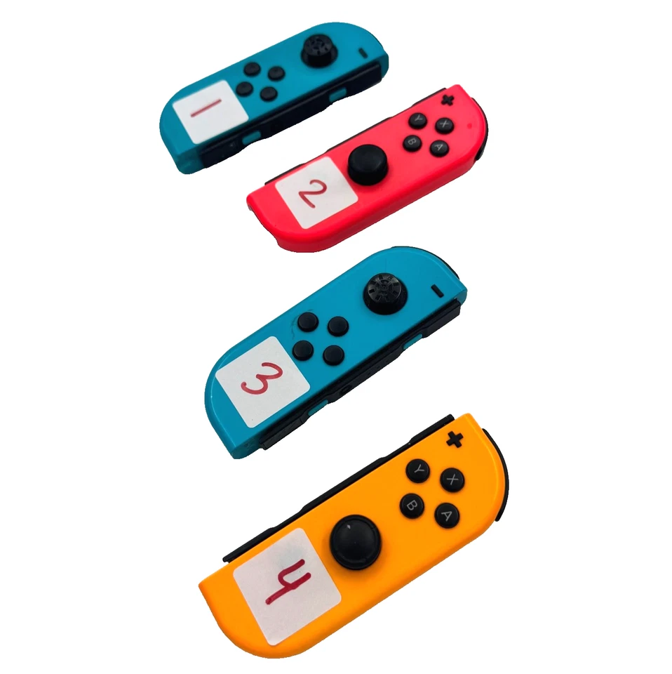 LOTE DE 4 MANDOS NINTENDO SWITCH DEFECTUOSOS *PARA REPUESTOS* Foto 3 de 4