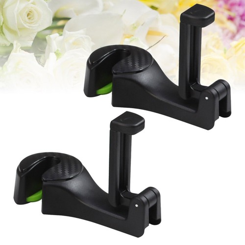 2 Pcs Mobile Phone Holder Seat Back Hanger for Purse Car Headrest Hook - 第 5/11 張圖片