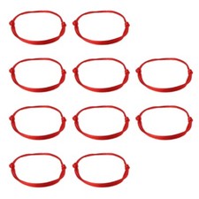 10Pcs String Bracelets Red Bracelet Red Cord Bracelet Adjustable Faith Unisex
