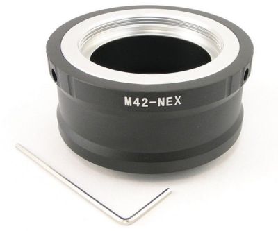  TOP Quality  Adapter M42 lens to E-Mount Camera Sony A 7 7R 7S II III A9 a6500